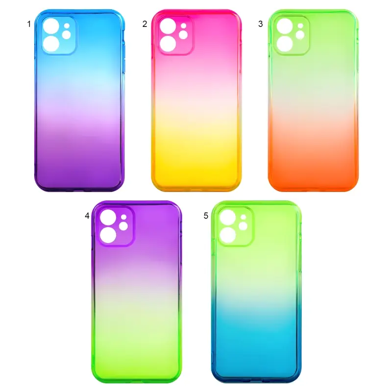 Чехол iPh 12 Rainbow