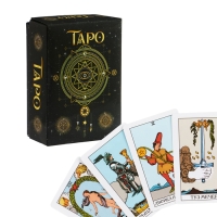Карты таро Уэйта, карты гадальные, с инструкцией, 78 карт, 5.5 х 8.5 см Карты таро Уэйта, карты гадальные, с инструкцией, 78 карт, 5.5 х 8.5 см