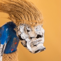 Сувенир &laquo;Абориген футболист&raquo;, 7&times;12&times;21 +/- см, дерево