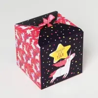 Коробка подарочная складная, упаковка, &laquo;Сюрприз&raquo;, 12 х 12 х 12 см