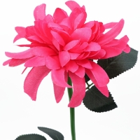 Штекер с подсветкой "Цветок" красный, 14х9см/70см, теплое свечение