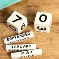 Календарь настольный &laquo;Маяк&raquo;, 7&times;4&times;11 см, дерево, бело-бирюзовый