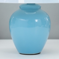 Настольная лампа "Морская волна" Е14 15Вт голубой RISALUX Настольная лампа "Морская волна" Е14 15Вт голубой RISALUX