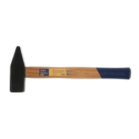 Молоток слесарный ТУНДРА, квадратный боек, деревянная рукоятка, 2000 г