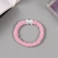 Резинка для волос "Махрушка спорт бантик" колор, 5,5 см, микс