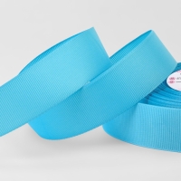 Лента репсовая, 25 мм, 23 &plusmn; 1 м, цвет голубой №20