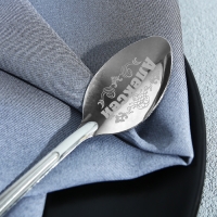 Ложка именная на открытке &laquo;Алексей&raquo;, 3 х 14 см.