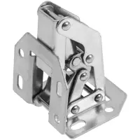 Петля мебельная ТУНДРА, накладная, универсальная, без врезки, набор 4 шт