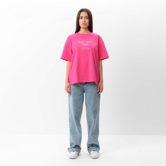 Футболка женская MIST Selflove, р. L (46-48) Футболка женская MIST Selflove, р. L (46-48)