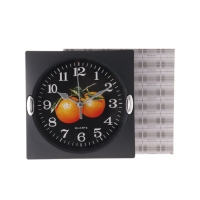 Часы настенные для кухни "Фрукты", для дома и дачи, 15 х 15 см, d-13 см