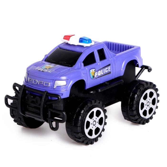 Машина инерционная &laquo;Полицейский джип&raquo;, МИКС