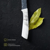 Нож кухонный универсальный Доляна &laquo;Мрамор&raquo;, лезвие 12,5 см