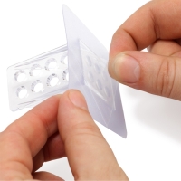 Полкодержатель с клейкой поверхностью ТУНДРА, прозрачный, набор 8 шт. Полкодержатель с клейкой поверхностью ТУНДРА, прозрачный, набор 8 шт.