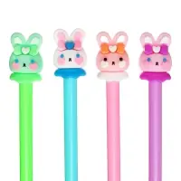 Ручка - прикол гелевая &laquo;Зайка&raquo; МИКС