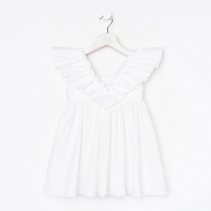 Платье детское KAFTAN &laquo;Бабочка&raquo;, р. 32 (110-116), белый