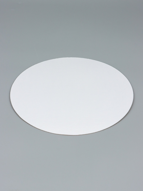 Подложка для торта, 24 см, золото - белая, 0.8 мм