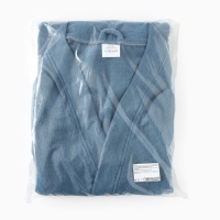 Халат мужской Экономь и Я, цв. морская молна, р-р 56-58, 100% хл, 340 г/м2