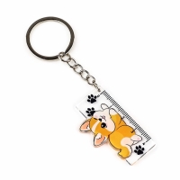 Брелок линейка для ключей &laquo;Любовь нельзя измерить&raquo;, 2.4 х 10 см