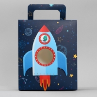 Коробка подарочная складная, упаковка, «Космос: Космическое счастье», 18 x 15 x 7.5 см Коробка подарочная складная, упаковка, «Космос: Космическое счастье», 18 x 15 x 7.5 см