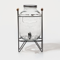 Диспенсер для напитков на подставке &laquo;Йоркшир&raquo;, 5 л, 19&times;36 см