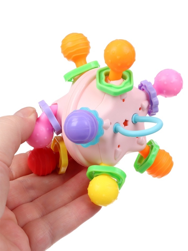 Развивающая сенсорная игрушка &laquo;Тянучка&raquo;, с погремушкой, Крошка Я