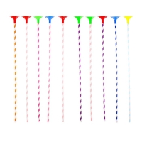 Набор трубочка и розетка 6 мм, 10 шт., МИКС Набор трубочка и розетка 6 мм, 10 шт., МИКС