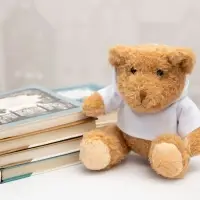 Мягкая игрушка &laquo;Мишка Cuddleton&raquo; в белом худи