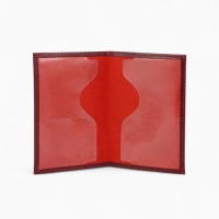 Обложка для паспорта, цвет бордовый