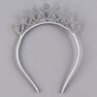 Карнавальный набор &laquo;Стильная принцесса&raquo;: ободок, платье голубое с лебедями, рост 98-104 см