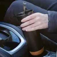 Термостакан Steady, черный