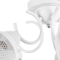 Люстра "Грэйс" 5х60Вт Е27 Белый 56х56х28см Люстра "Грэйс" 5х60Вт Е27 Белый 56х56х28см