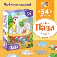 Пазлы детские сказки &laquo;Курочка Ряба&raquo;, 54 элемента