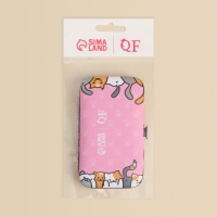 Набор маникюрный &laquo;NICE DAY&raquo;, 6 предметов, в футляре, цвет розовый