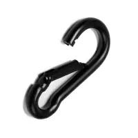 Карабин ТУНДРА krep, DIN5299С, 6&times;60 мм, черный, 1 шт.