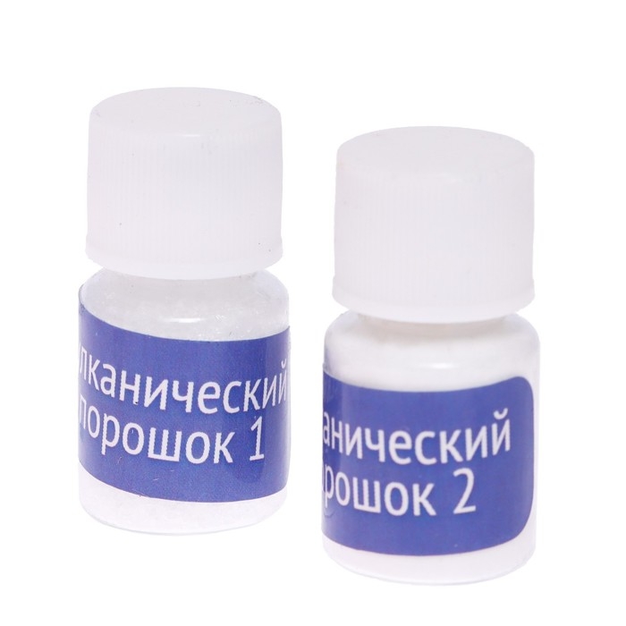 Набор для опытов «Извержение вулкана», пустыня, в пакете Набор для опытов «Извержение вулкана», пустыня, в пакете