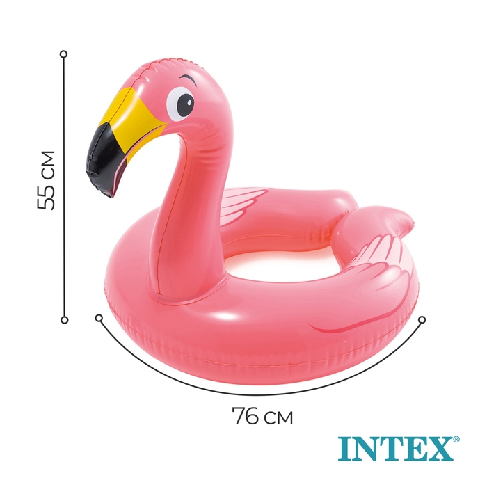 Круг для плавания &laquo;Зверюшки&raquo;, от 3-6 лет, МИКС, 59220NP INTEX