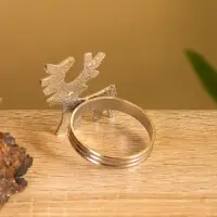 Кольцо для салфеток "Оленёнок" алюминий 5х4х5 см