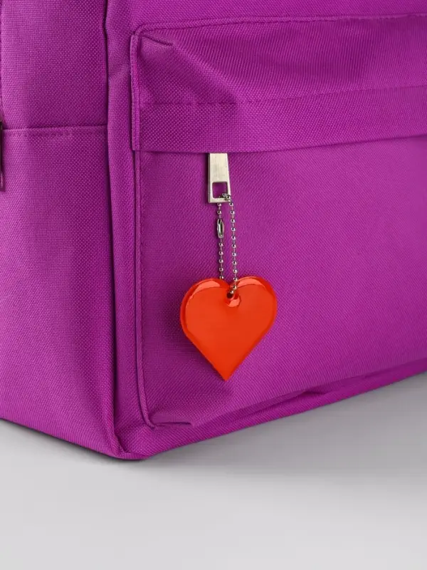 Светоотражающий элемент &laquo;Сердце&raquo;, двусторонний, 5&times;5 см, МИКС