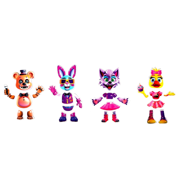 Магнитный набор &laquo;Ночь ужасов&raquo;, в жестяной коробке