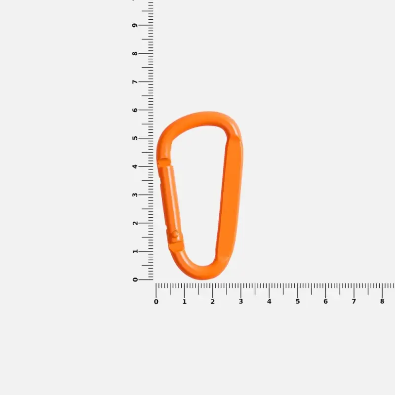 Карабин Raby, оранжевый неон