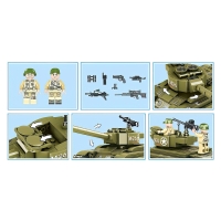 Конструктор «Армия. М26 Першинг», 464 детали Конструктор «Армия. М26 Першинг», 464 детали