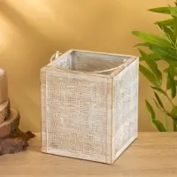 Подсвечник "Короб" 15х15х18 см, металл