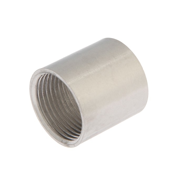 Муфта ZEIN, 3/4", внутренняя резьба, нержавеющая сталь, фасовка 100 шт.