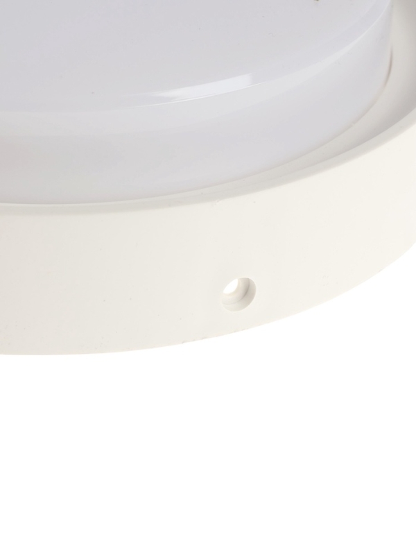 Светильник светодиодный, 24 Вт, IP54, 4000К, 220 В, круг, белый