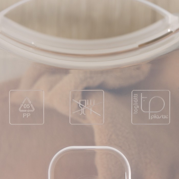 Короб для хранения обуви &laquo;Реноме&raquo;, 61&times;34&times;13 см, цвет прозрачный