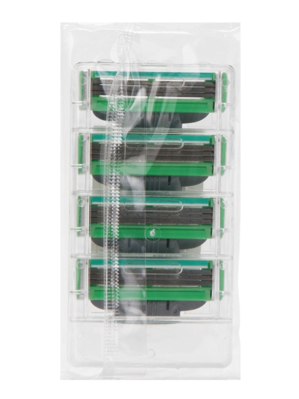 Сменные кассеты Gillette Mach3 зеленые, 12 шт