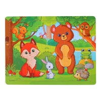 Пазл большой &laquo;Лес&raquo;, 30 элементов