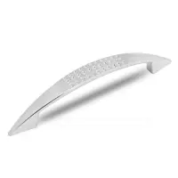 Ручка-скоба мебельная ТУНДРА LIGHT РС003AL, м/о 96 мм, цвет хром