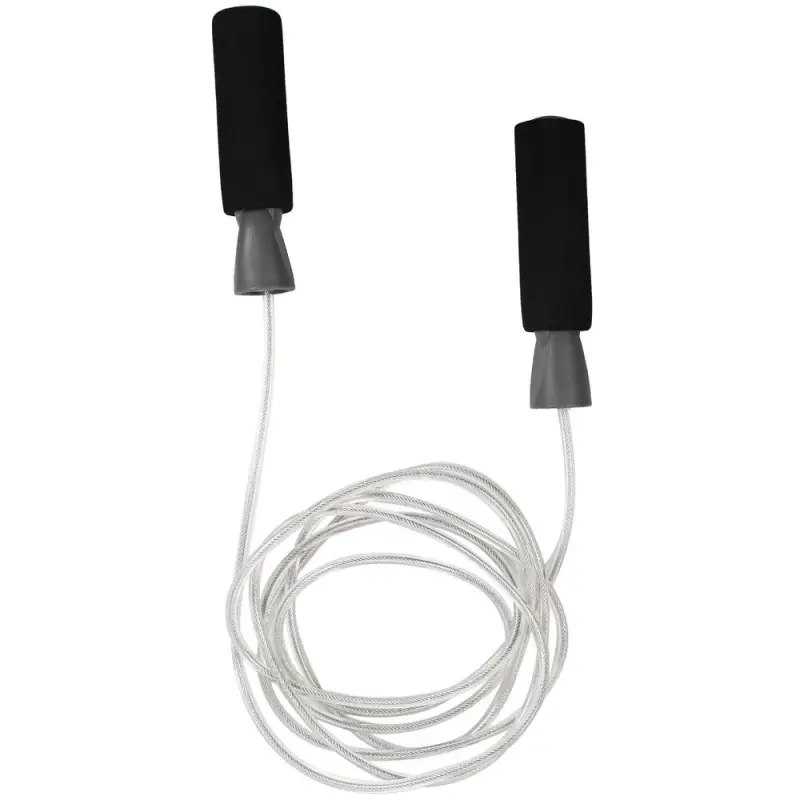 Скакалка скоростная Arriba, черная с серым Скакалка скоростная Arriba, черная с серым