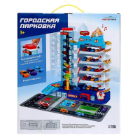 Парковка &laquo;Городская&raquo;, с лифтом, 5 уровней, 8 машинок, световые и звуковые эффекты